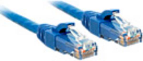 LINDY 48020 RJ45 Patch cable CAT 6 U/UTP 5.00 m Blue Unshielded 1 pc(s)