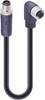 Lumberg Automation 934853310 Sensor/actuator cable M12 Plug, straight, Socket, right angle 2.00 m No. of pins (RJ): 3+PE 1 pc(s)