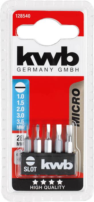 kwb 128540 128540 Bit set Steel 1 pc(s)