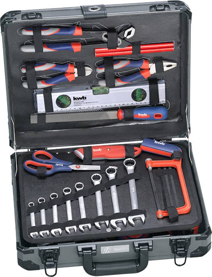 kwb 370760 Tool box (+ tools) 99-piece