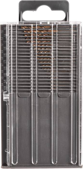 Plastic box with numerous thin needles, vertically positioned. Needles are evenly distributed.