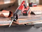 Sabre saw blade, metal and wood processing, bi-metal, 2 x fine