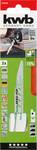Sabre saw blade, metal and wood processing, bi-metal, 2 x fine
