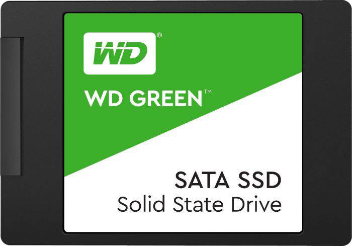 Green™ 480 GB 2.5" (6.35 cm) internal SSD SATA Gbps Retail WDS480G2G0A |