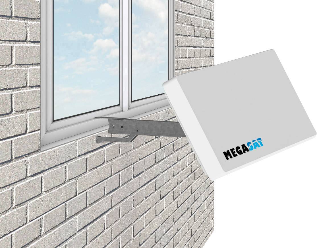 MegaSat D1 Profi-Line SAT antenna White-4