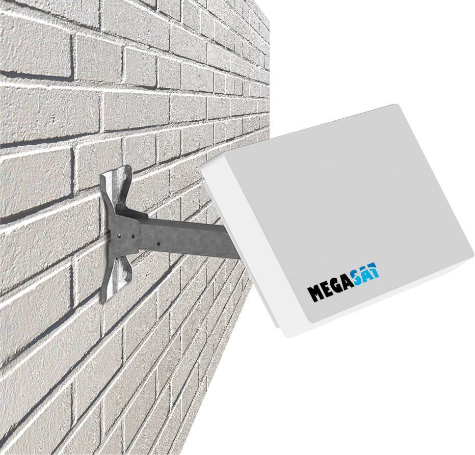 MegaSat D4 Profi Line SAT antenna White