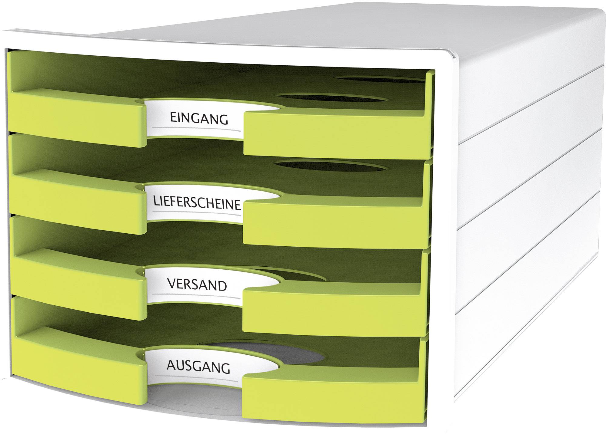 HAN IMPULS 2.0 1013-50 Desk drawer box White A4, C4 No. of drawers: 4