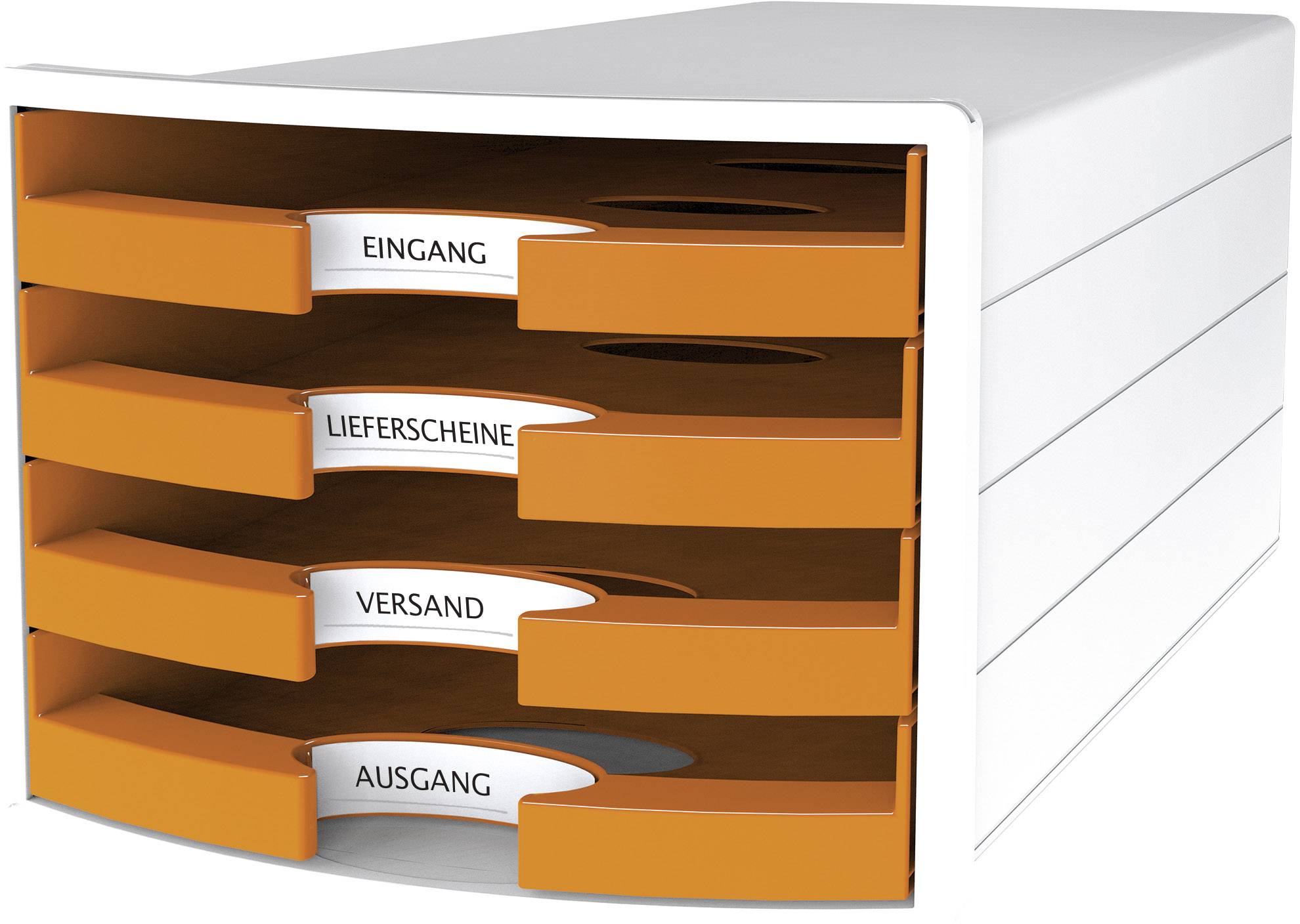 HAN IMPULS 2.0 1013-51 Desk drawer box White A4, C4 No. of drawers: 4