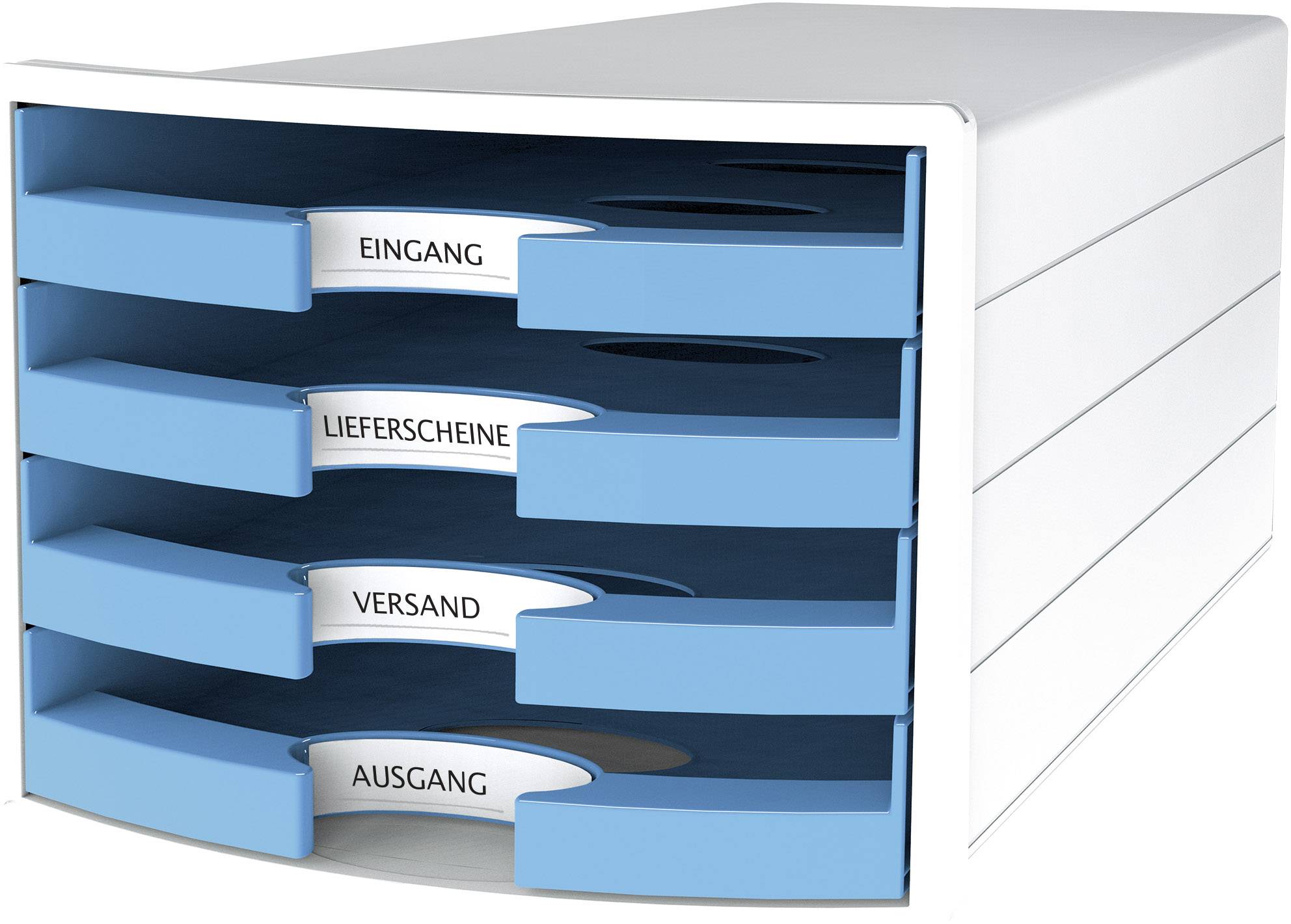 HAN IMPULS 2.0 1013-54 Desk drawer box White A4, C4 No. of drawers: 4