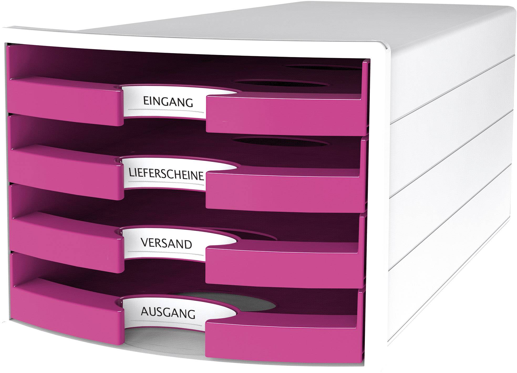 HAN IMPULS 2.0 1013-56 Desk drawer box White A4, C4 No. of drawers: 4