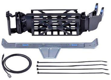 Dell 770-BBIE 19 inch Server rack cabinet cable duct 1 U Black, Silver-0