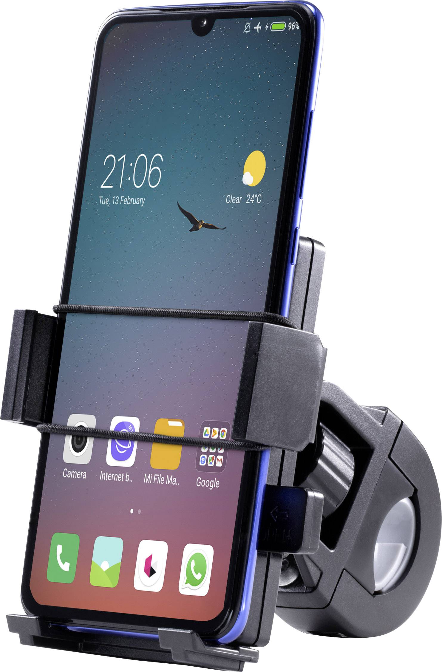 Image of Renkforce Bike phone mount Compatible with (mobile phone): Universal Width (max.): 95 mm