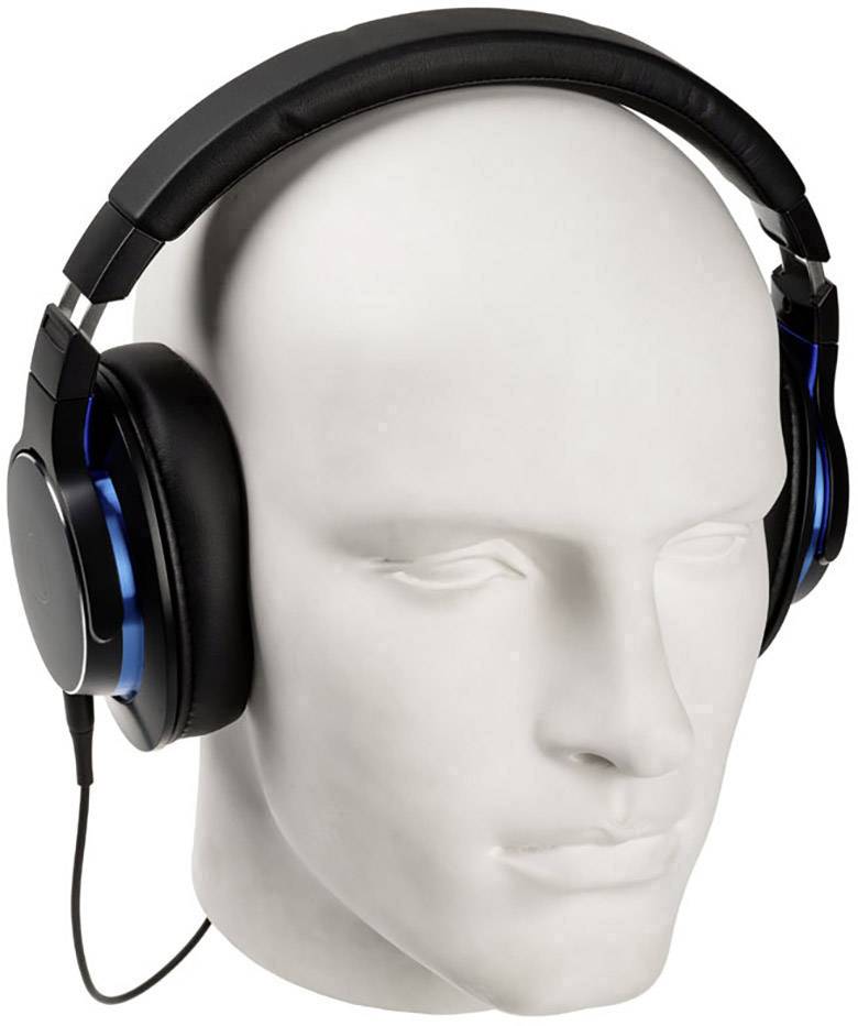 Audio Technica Ath Msr7bbk Gaming Headset 3 5 Mm Jack Corded Over The Ear Black Blue Conrad Com