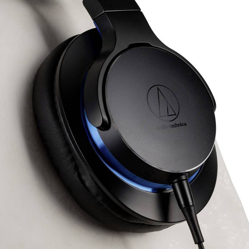 Audio Technica Ath Msr7bbk Gaming Headset 3 5 Mm Jack Corded Over The Ear Black Blue Conrad Com