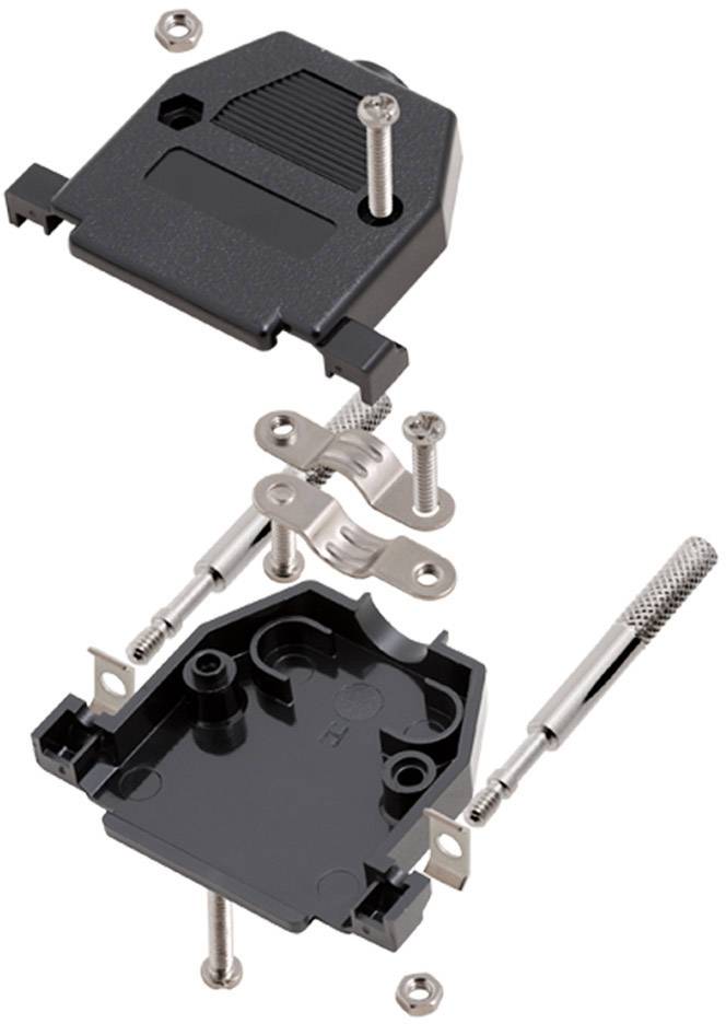 encitech CCOV25-SCL-BK 2360-0102-23 Number of pins: 25 Plastic 180 ° Black 1 pc(s)-0