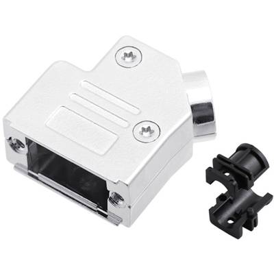 encitech DVSL15-K 6560-0206-32 D-SUB housing Number of pins: 15 Diecast zinc 45 ° Metal 1 pc(s)