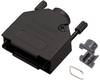 encitech DTCK25-BK-K 6560-0815-03 D-SUB housing Number of pins: 25 Diecast zinc 180 ° Black 1 pc(s)