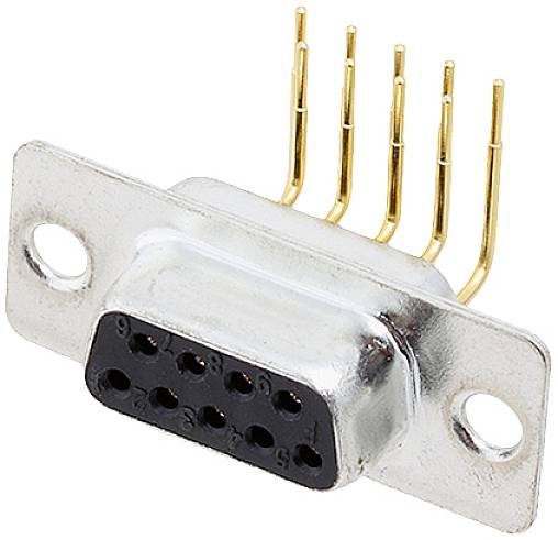 encitech DD37-F-T-B-G-RBM 2103-2200-14 D-SUB receptacles 90 ° Number of pins: 37 Solder pins 1 pc(s) Tray-0