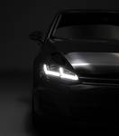 LED headlight LEDriving® Golf VII complete set LEDHL103-BK
