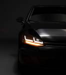 LED headlight LEDriving® Golf VII complete set LEDHL103-BK