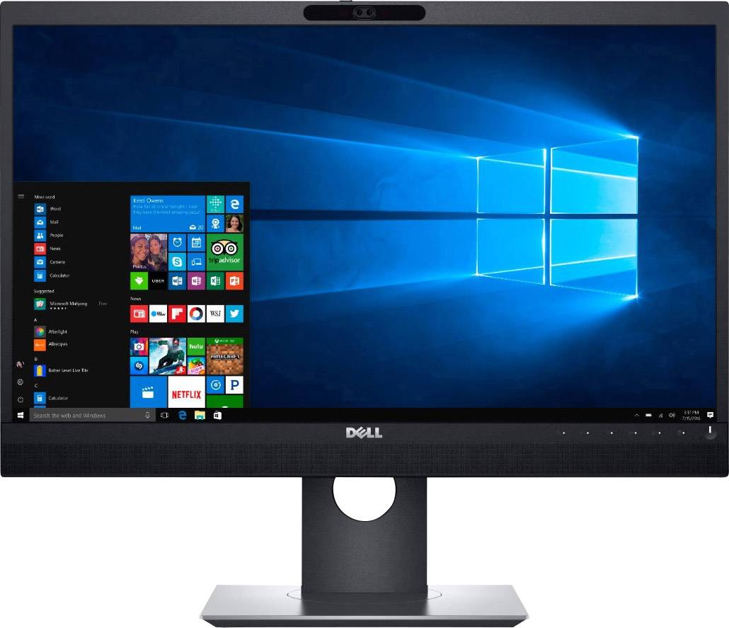 Dell P2418HZM LED 61 cm (24 inch) EEC A (A+++ – D) 1920 x 1080 p Full HD 6 ms HDMI™, VGA, DisplayPort, USB, Audio stereo (3.5 mm jack) IPS LED