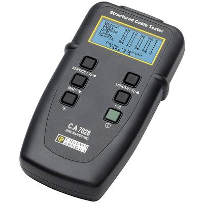 Cable tester P01129501 Chauvin Arnoux C.A 7028  Networks, Telecom 