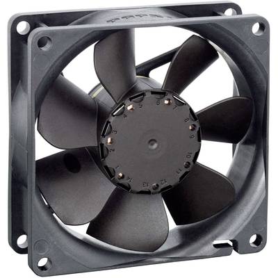EBM Papst 8412N/2G Axial fan 12 V DC 65 m³/h (L x W x H) 25.4 x 80 x 80 mm