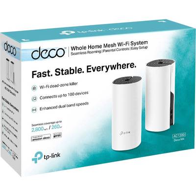TP-Link Deco M4 AC1200 WiFi System (2-PACK)