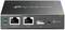 A black TP-Link Omada Cloud Controller Model OC200 with two Ethernet ports and a USB connection, featuring LED indicators for cloud and power status.