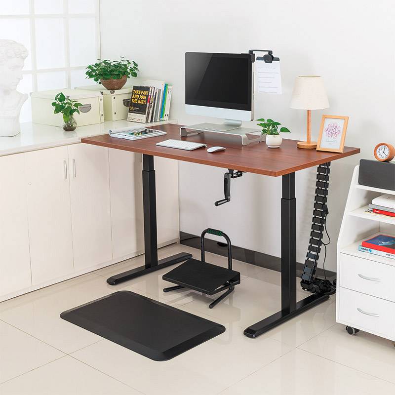 LogiLink Office desk frame (sitting/standing) Heightadjustable Height