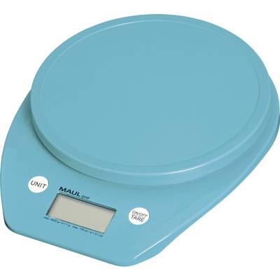 Maul 1646034 1646034 Letter scales  Weight range 5000 g Readability 1 g battery-powered Light blue