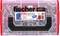 A transparent plastic box from Fischer, filled with various screws and wall plugs. The label reads 'FIXtainer drilling & plugging'.