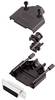 TRU COMPONENTS TCDTPKP15HDS26K 7708488 D-SUB receptacle set 180 ° Number of pins: 26 Solder bucket 1 pc(s)