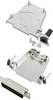 TRU COMPONENTS TCDTZF25DBPK 7708524 D-SUB pin strip set 180 ° Number of pins: 25 Solder bucket 1 pc(s)