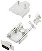 TRU COMPONENTS TCMHDM09DMPK 7708536 D-SUB pin strip set 180 ° Number of pins: 9 Solder bucket 1 pc(s)