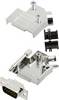 TRU COMPONENTS TCD45ZK09HDP15K 7708652 D-SUB pin strip set 45 ° Number of pins: 15 Solder bucket 1 pc(s)
