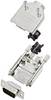 TRU COMPONENTS TCDTPKM09DMPK 7709204 D-SUB pin strip set 180 ° Number of pins: 9 Solder bucket 1 pc(s)