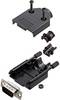 TRU COMPONENTS TCDTPKP09DMPK 7708820 D-SUB pin strip set 180 ° Number of pins: 9 Solder bucket 1 pc(s)