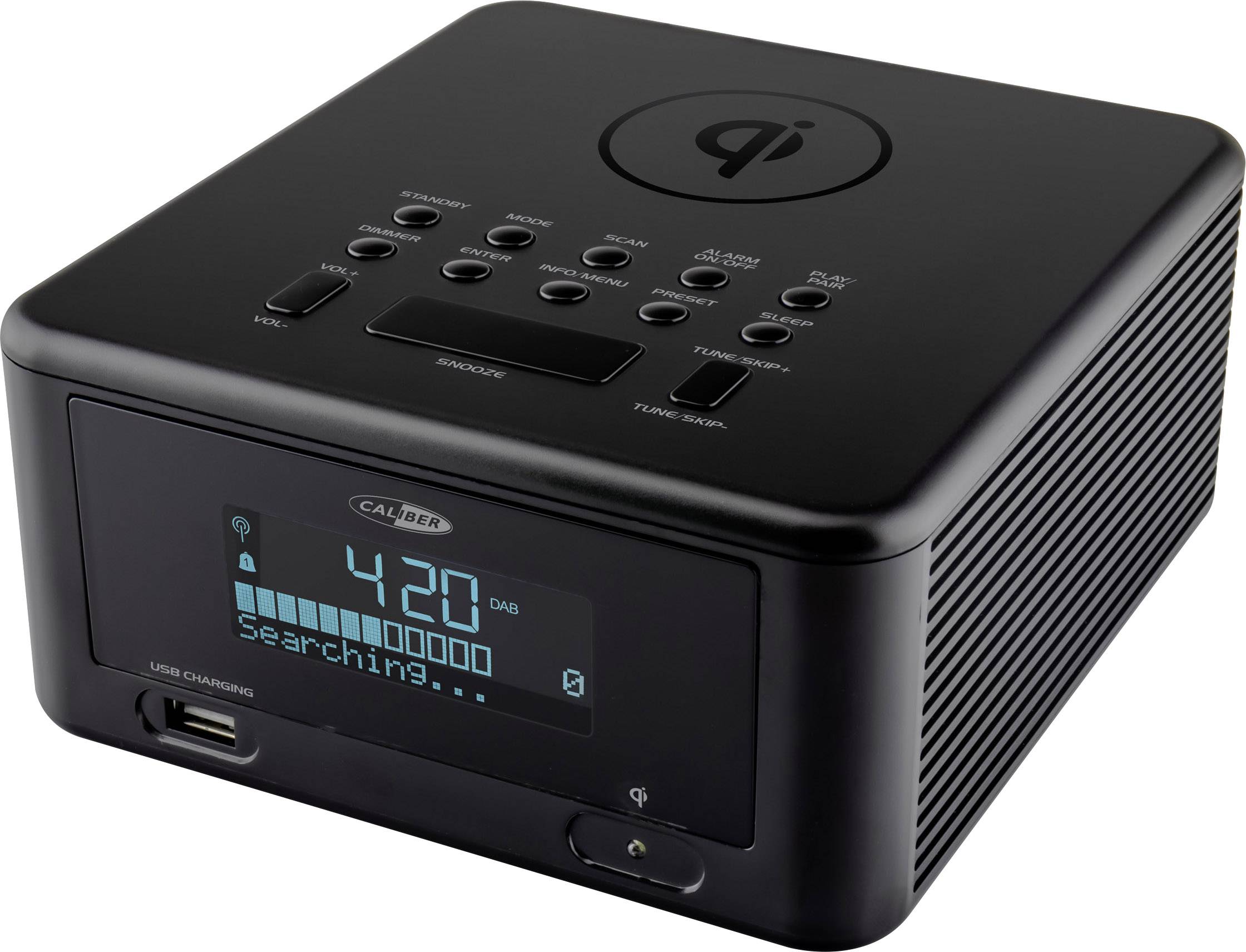 Caliber Audio Technology HCG 0100iDABBT Radio alarm clock DAB+, FM