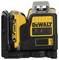 A yellow and black DeWalt XR 12V laser with a robust housing, suitable for precise construction and measurement work.