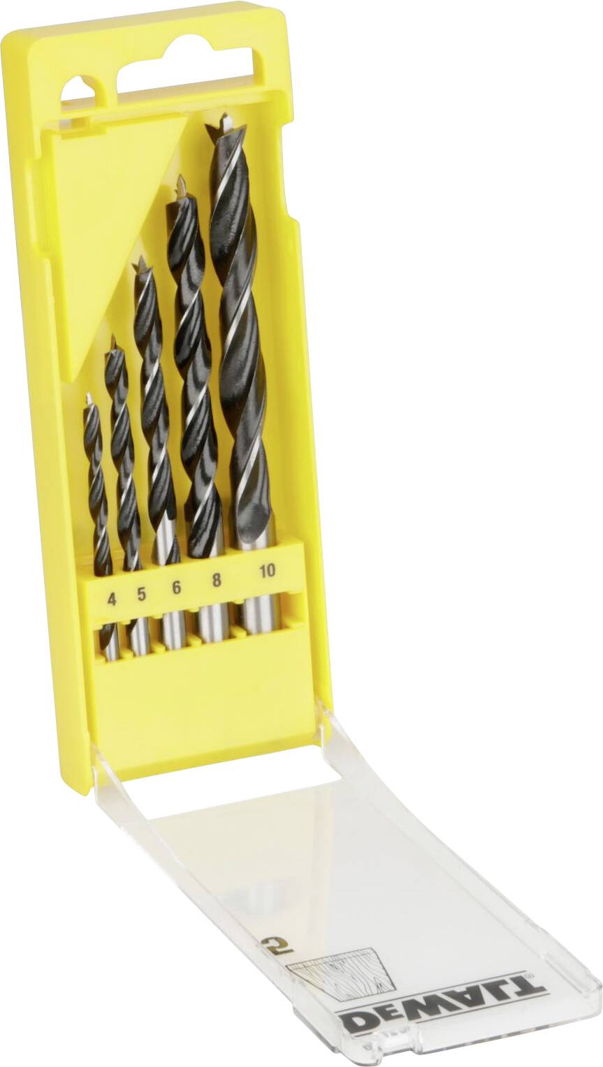 DEWALT DT4535-QZ Wood twist drill bit set 5-piece 5 pc(s)