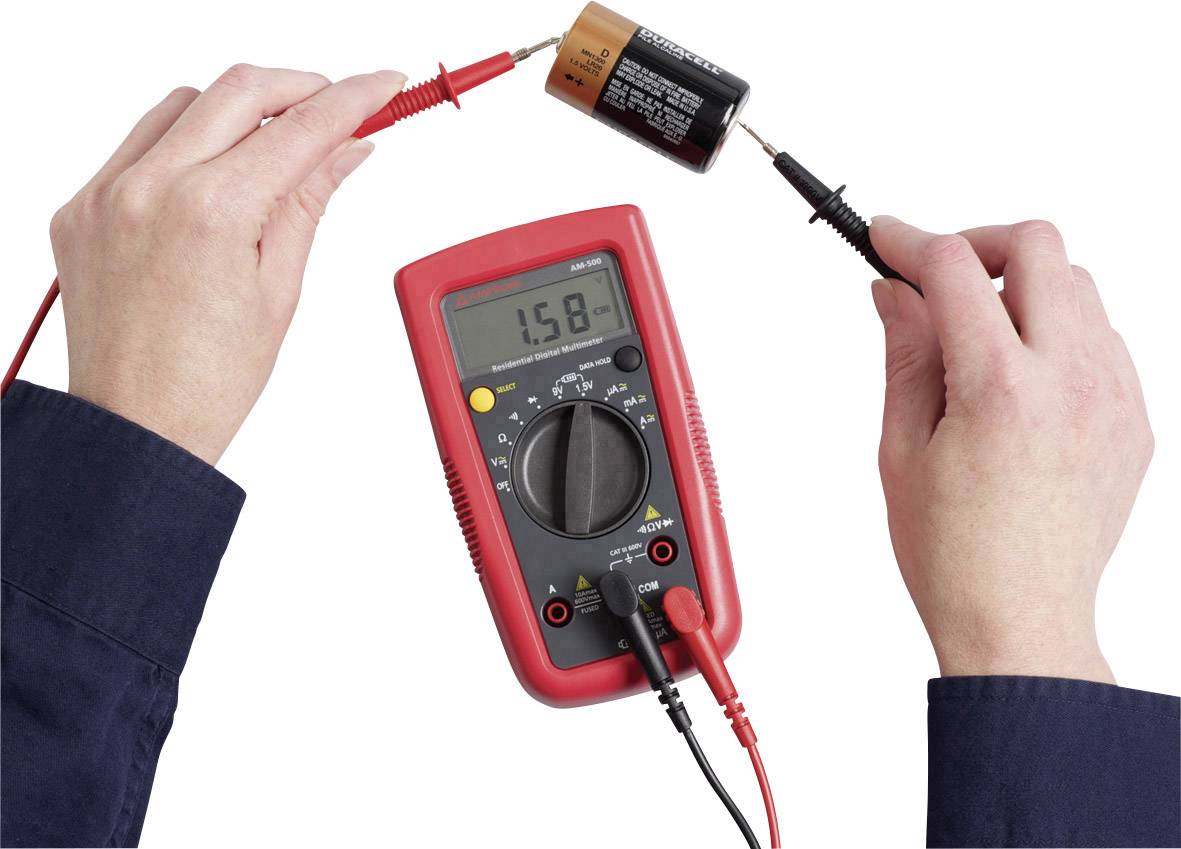Beha Amprobe AM-500-EUR Handheld multimeter CAT III 600 V-4