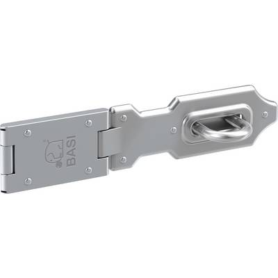 Silver padlocks with shackle locks and BASI logo, ready to secure objects or doors.