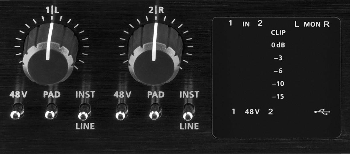 Audio interface IMG Stageline MX-2IO-3