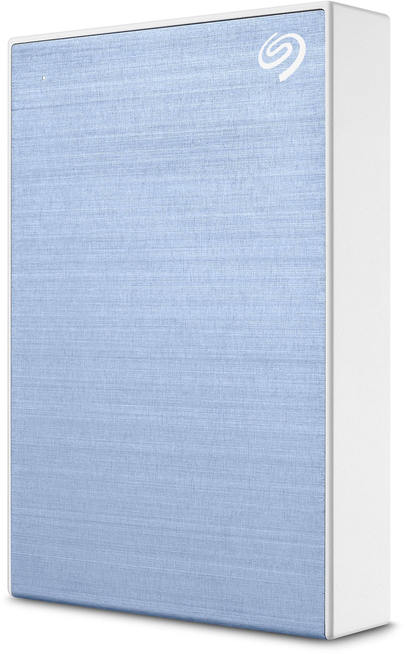 Seagate Backup Plus Portable 5 TB 2.5 external hard drive USB 3.0 Light blue STHP5000402