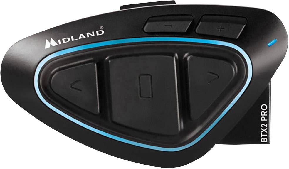Midland C1231.04 BTX2 Pro Single Ultra Range Motorcycle intercom Suitable  for (helmet type) All types | Conrad.com