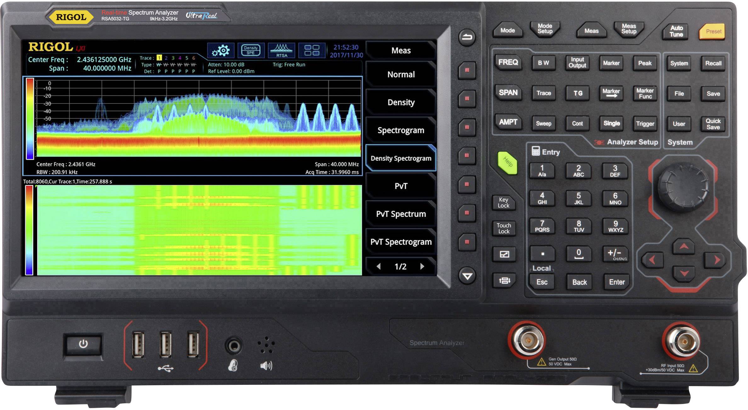 Rigol RSA5032-TG Spectrum Analyzer Manufacturer's Standards (no ...