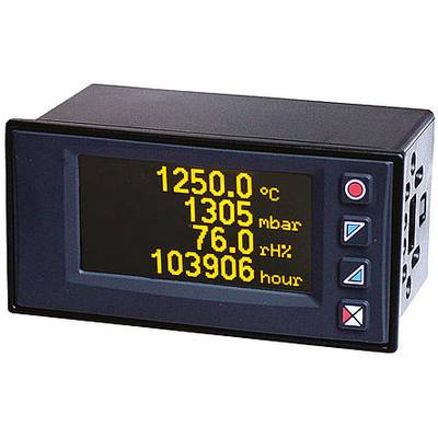 A digital display shows temperature (1250.0 °C), pressure (1305 mbar), humidity (76.0 % rH) and operating hours (103,906 hours).