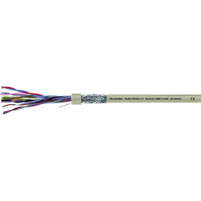 Helukabel 19975 Data cable LiYCY 6 x 2 x 0.34 mm² Grey 100 m