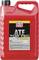 A red 5-litre container of 'LIQUI MOLY ATF Top Tec 1100' for automatic transmission fluid, suitable for ATF II/III.